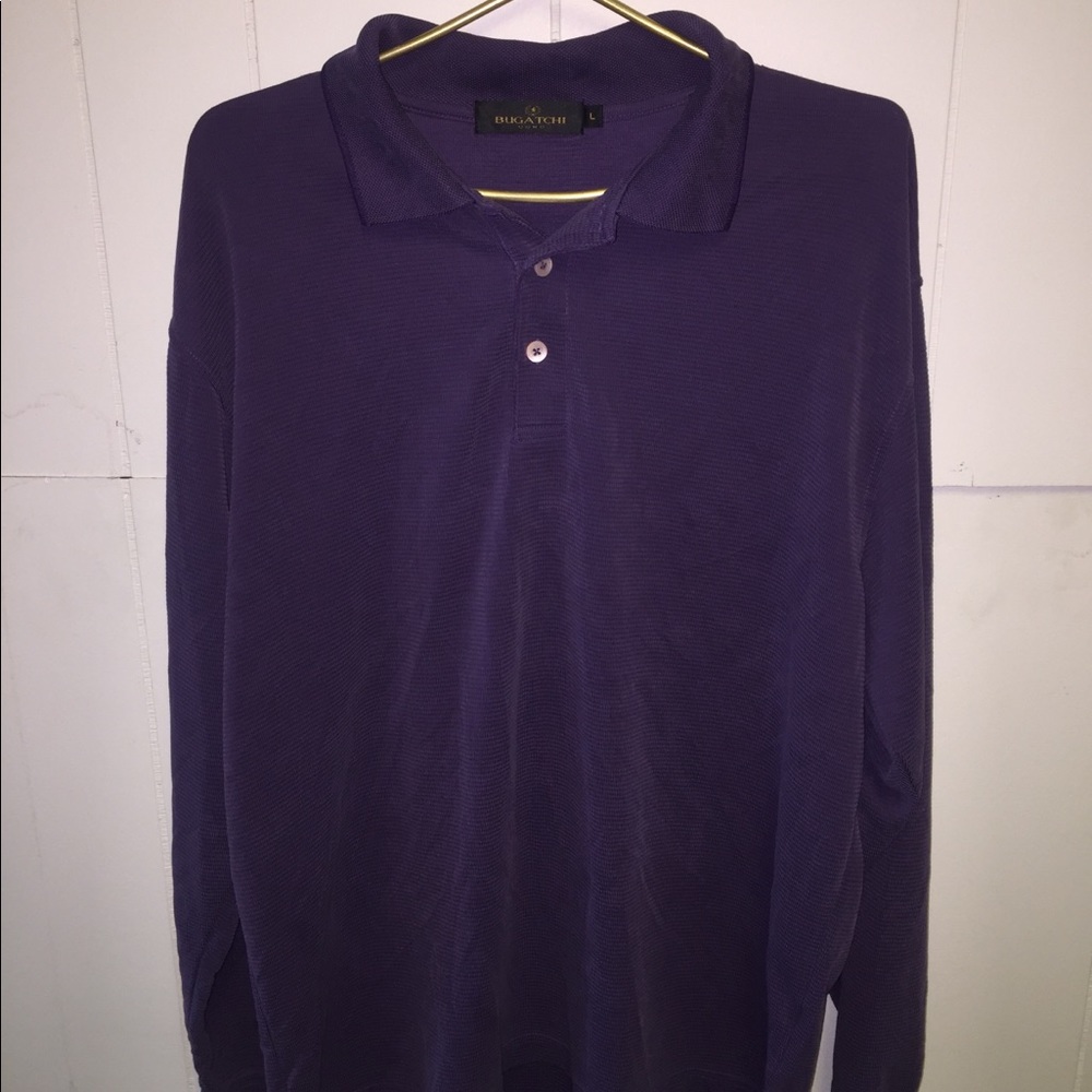 Bugatchi Uomo Long-Sleeve Polo